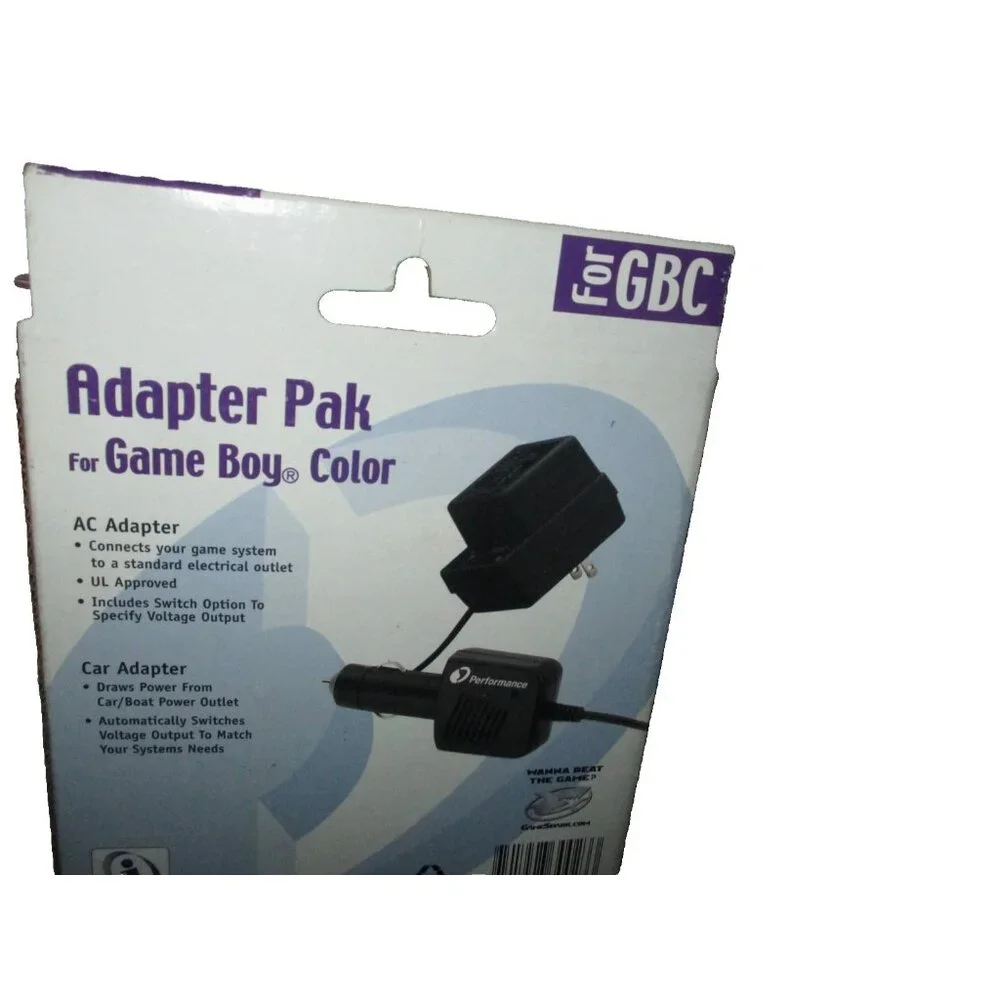 Adapter Pak for Game Boy Color Performance B-30-032